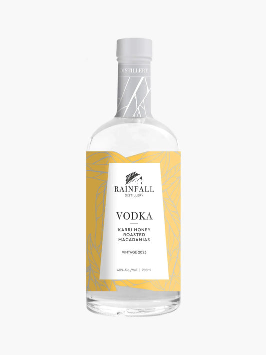 Rainfall Distillery Vodka infused with Karri Honey Roasted Macadamias